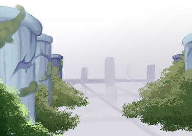 Livianus Quinn's (VTuber Persona) Ruins Background